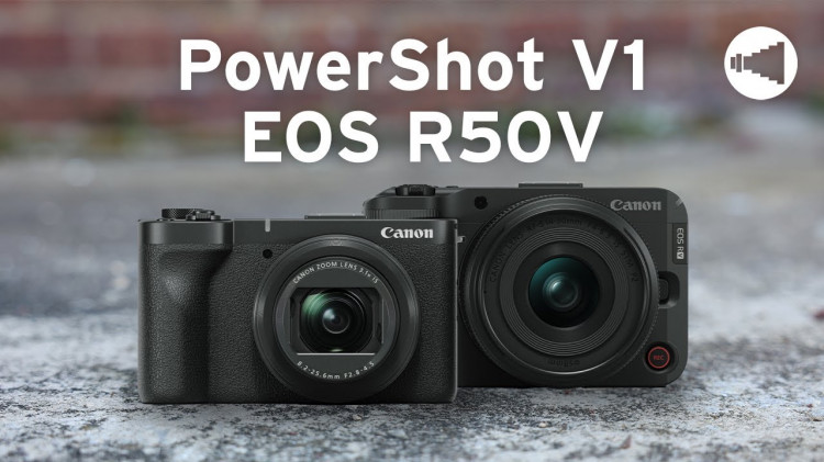 Canon PowerShot V1 & EOS R50V - Hands-On Video